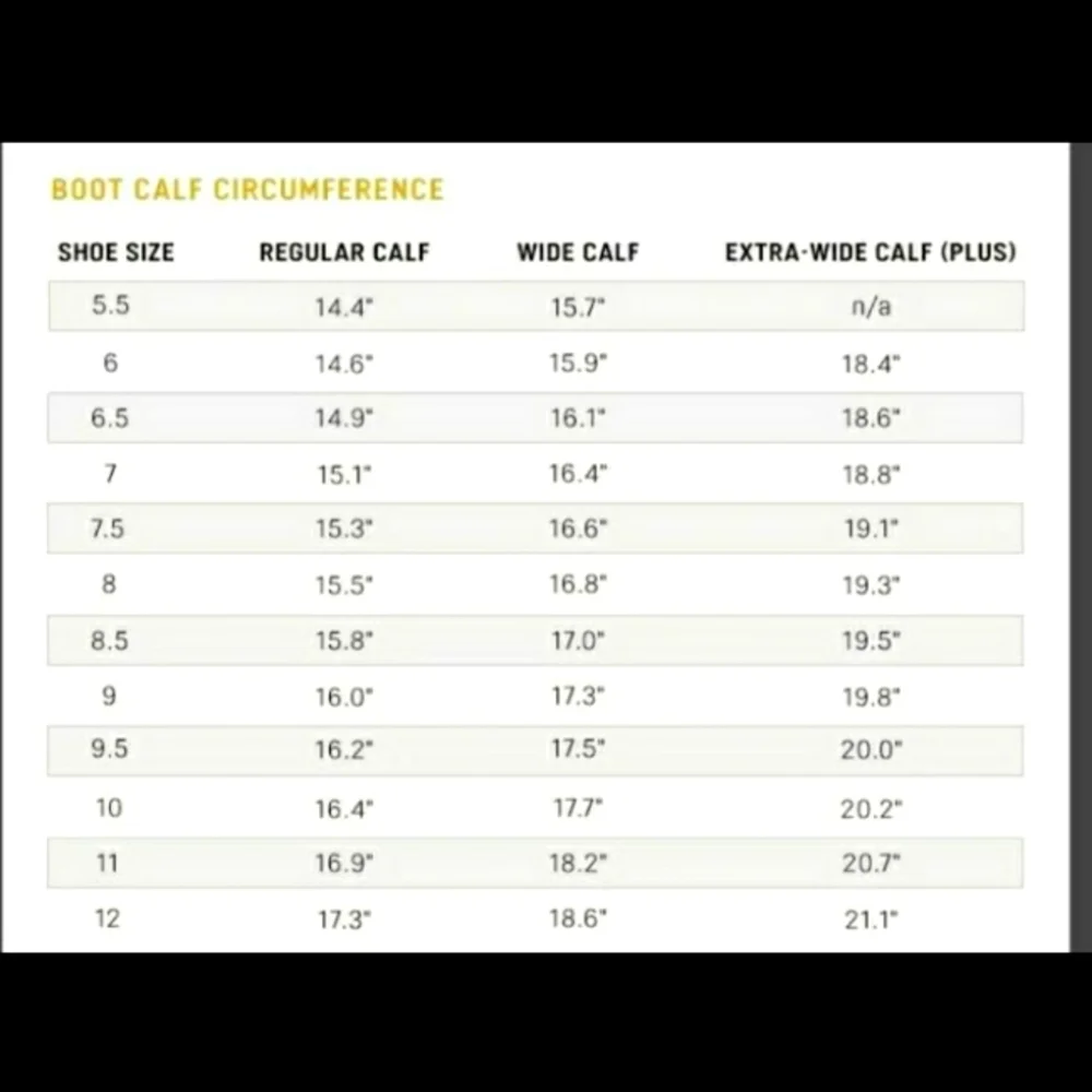 How To Measure Your Foot And Calf Size Advertisement
